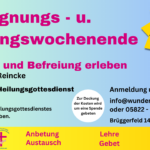 Begegnungs- und Heilungswochenende